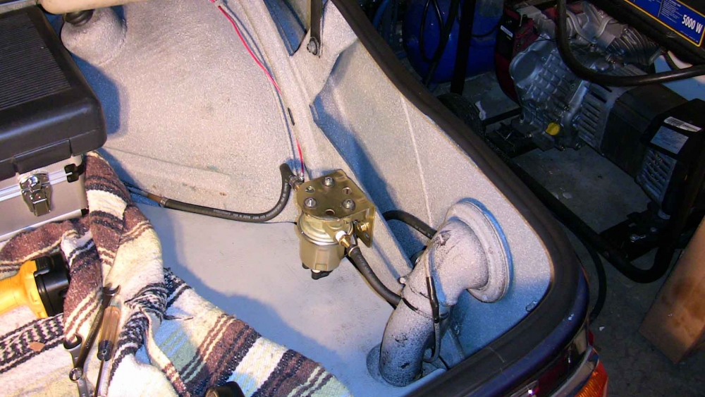 carter p4070 electric fuel pump install any step by step? BMW 2002